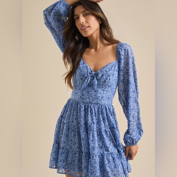 Altar’d State New With Tags Margo Floral Mini Dress - Picture 2 of 4